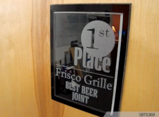 Acrylic Award Best Beer Joint
