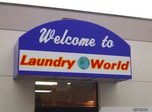 Laundry World Awning