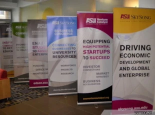ASU Custom Banner Stand Display
