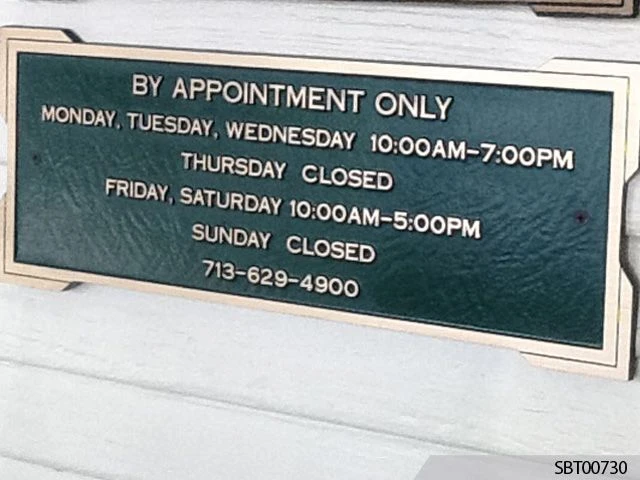 Cast Metal Plaques
