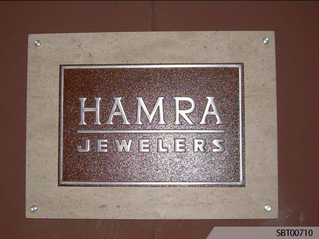 Cast Metal Plaques