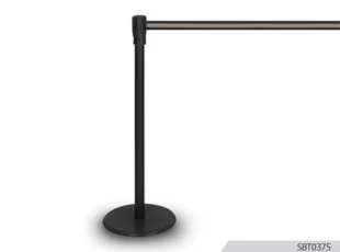 Plastic Stantion with Canvas Rope