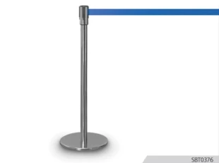 Metal Stantion with Canvas Rope