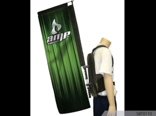 Amp Energy Drink Flag
