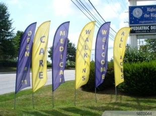 Medical Center Feather Banners
