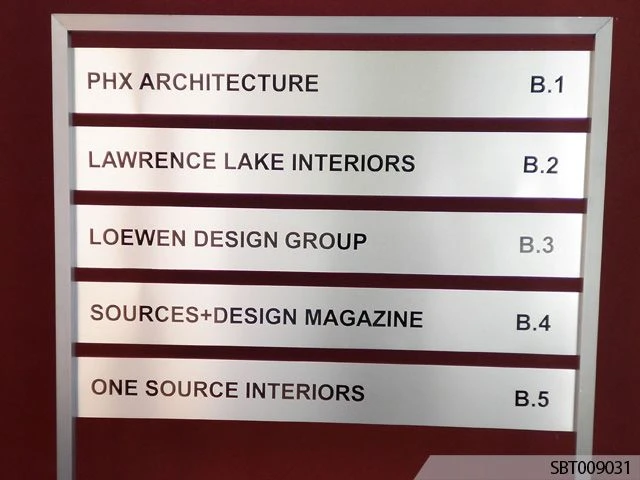 Directory Signs