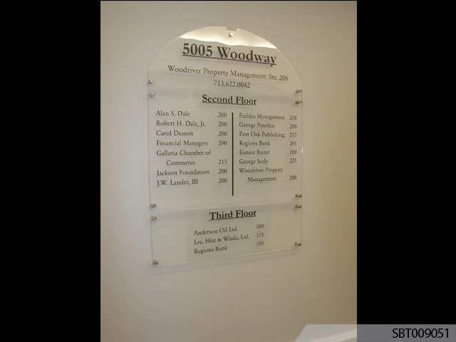 Directory Signs