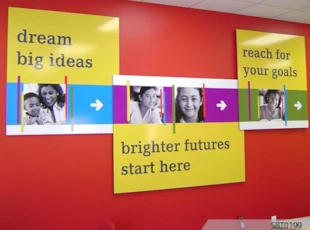 Interior Plastic Signs
