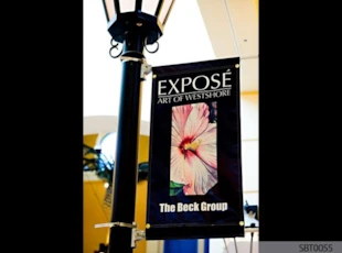 Retail Interior Pole Banner