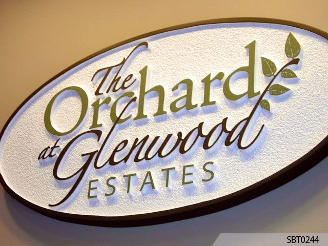 Indoor Routed & Sandblasted Signs