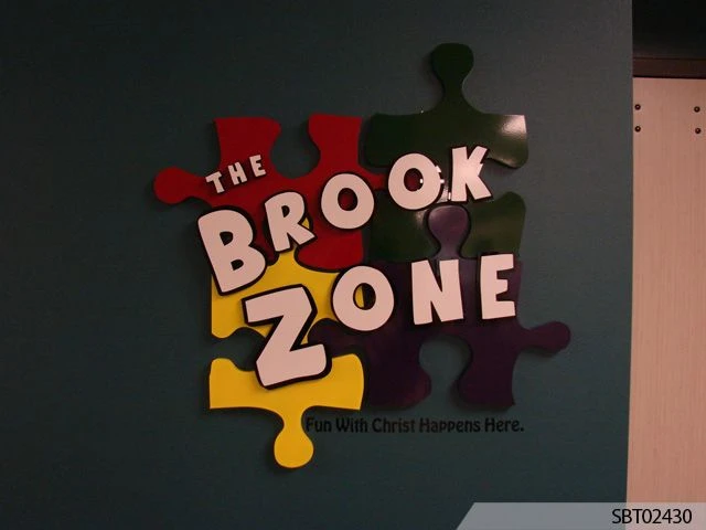 Indoor Routed & Sandblasted Signs