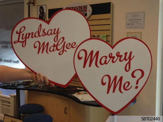 Indoor Routed & Sandblasted Signs