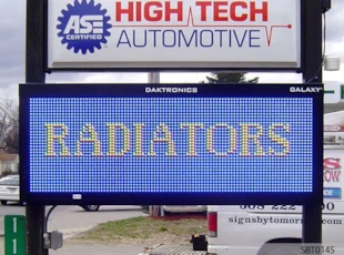 Automotive Service Outdoor LED Display