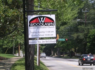 Church Custom Metal Sign