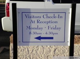 Custom Exterior Directory Sign