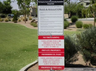 Custom Warning Parking Sign