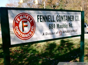 Manufacturing Outdoor Sandblasted Sign