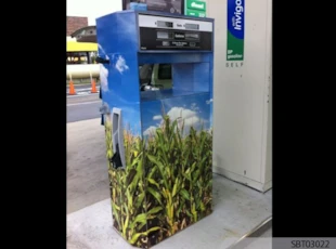 Custom Gas Pump Wrap