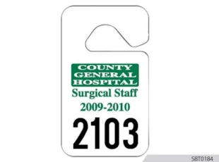 Hospital Parking Permit