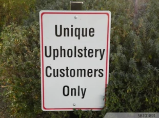 Retail Custom Parking Sign