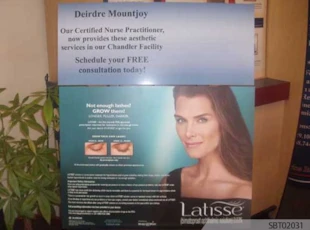 Latisse Custom Point of Purchase Display