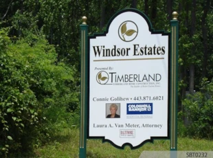 Real Estate Post and Panel Sign
