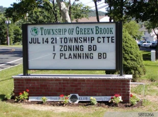 Township Track Lettering