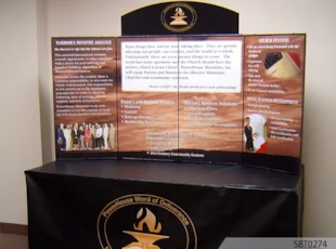 Church Table Top Booth