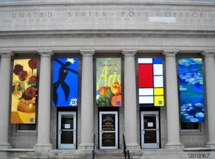 Post Office Vinyl Banners