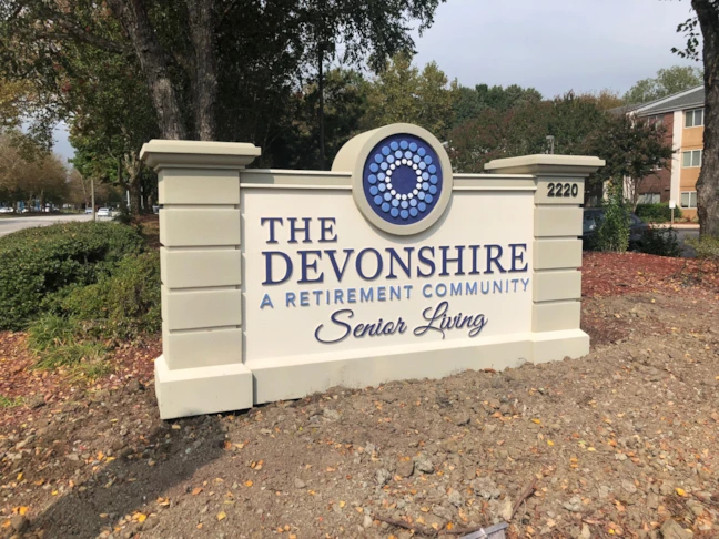 Monument Sign for Retirement Senior Living Community
