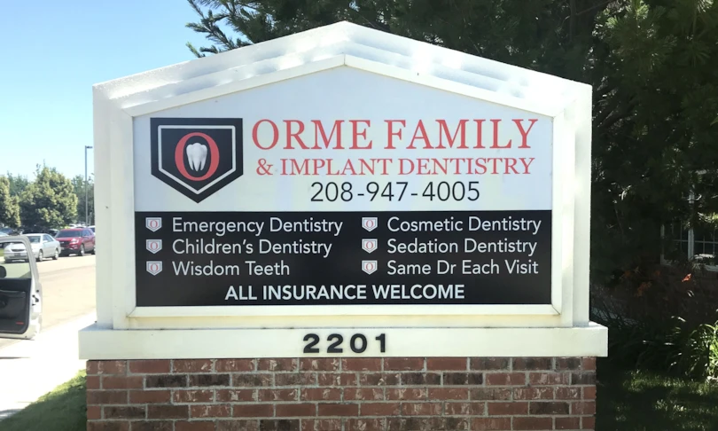 Monument Sign for Family Dentistry