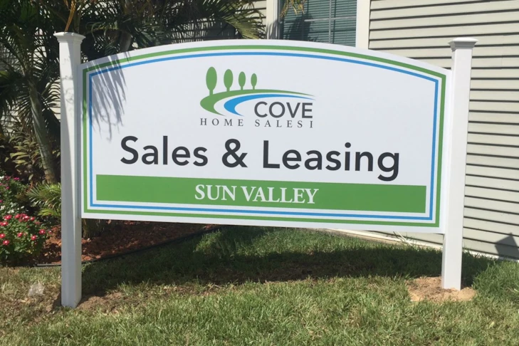 Cove Communities Florida Panel Sign