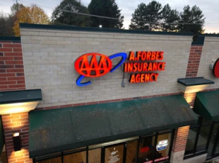 3D Sign for Insurance Agency