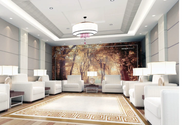 Wall Graphics for Hotel Lobby