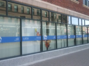 Window Graphics for Latin School