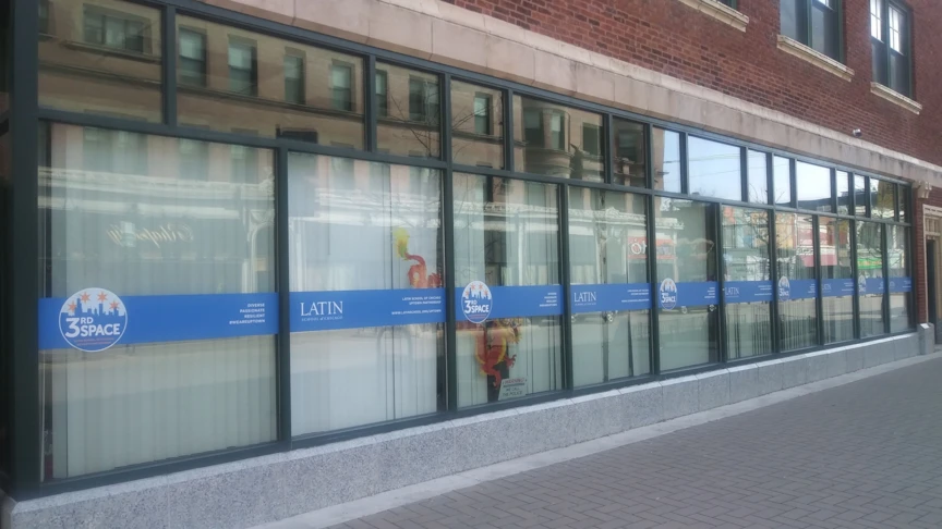 Window Graphics for Latin School