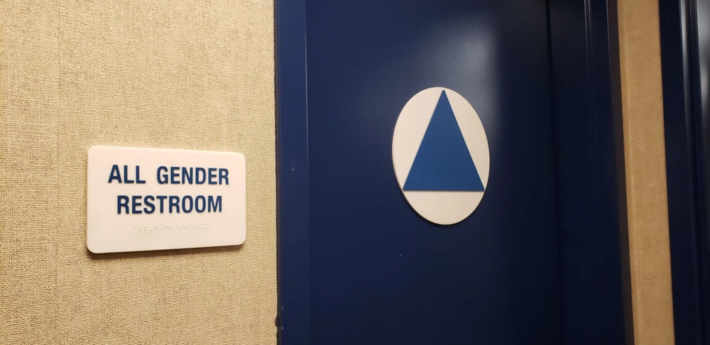 ADA Sign for All Gender Restroom
