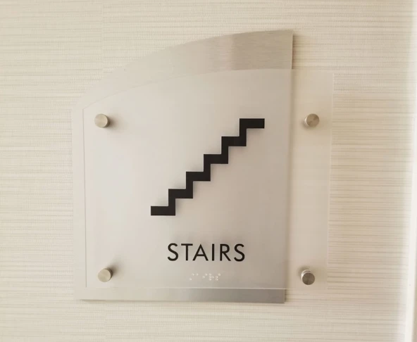 ADA Sign for Stairs