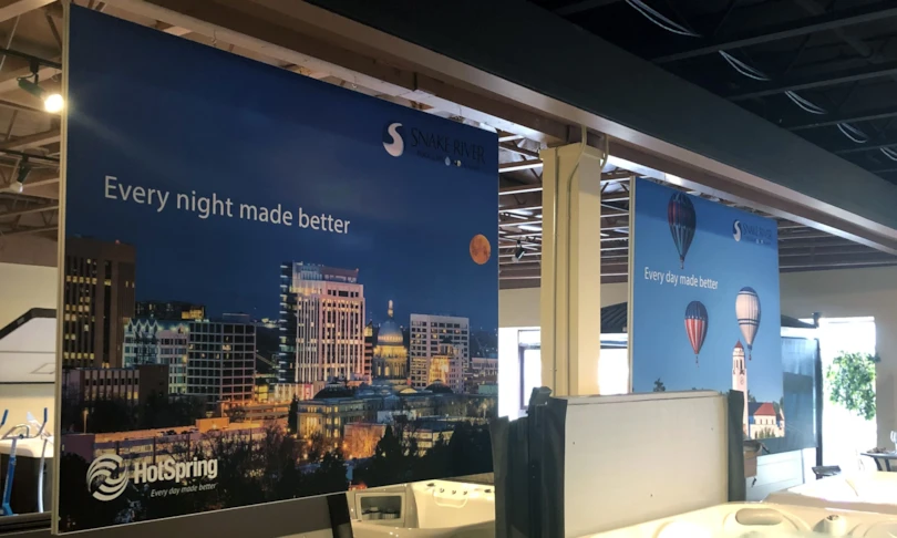 Indoor Fabric Banners for Office Environment