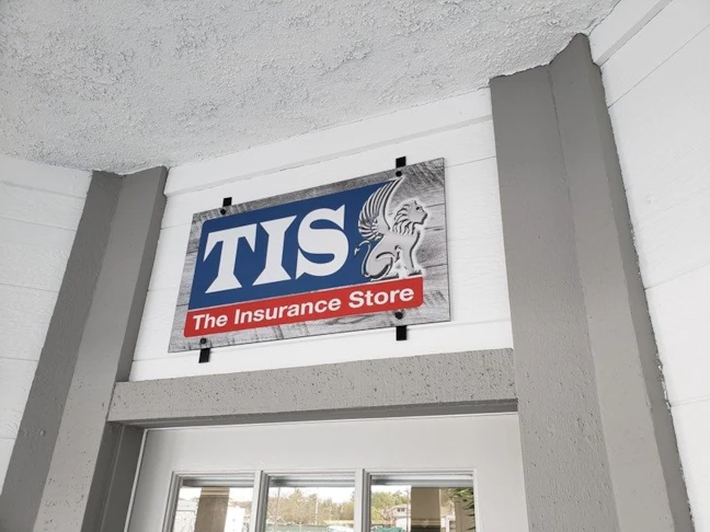 Metal Sign for Insurance Store