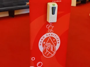 Hand Sanitizer Station