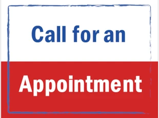 Call for an Appointment Sign