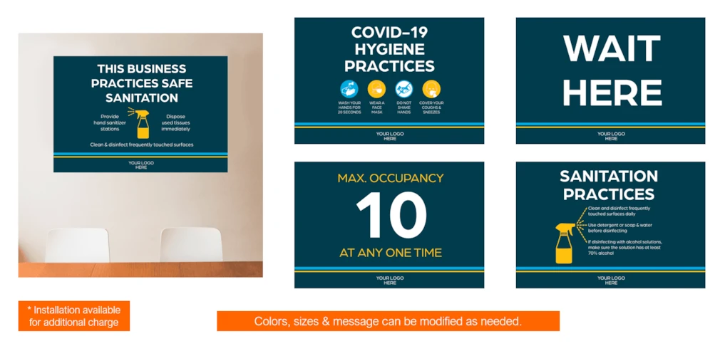 Health and Hygiene Wall Graphics