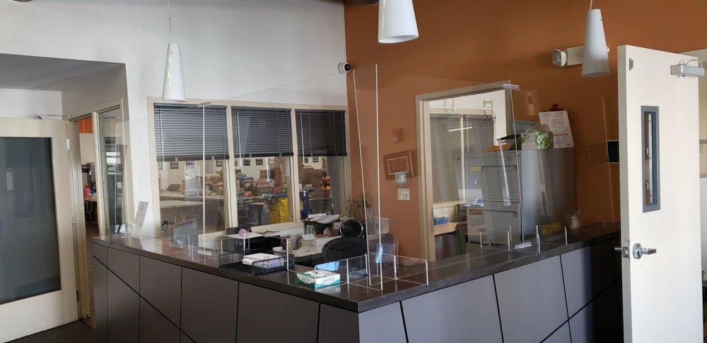 Protection Screens for Non-Profit Soup Kitchen