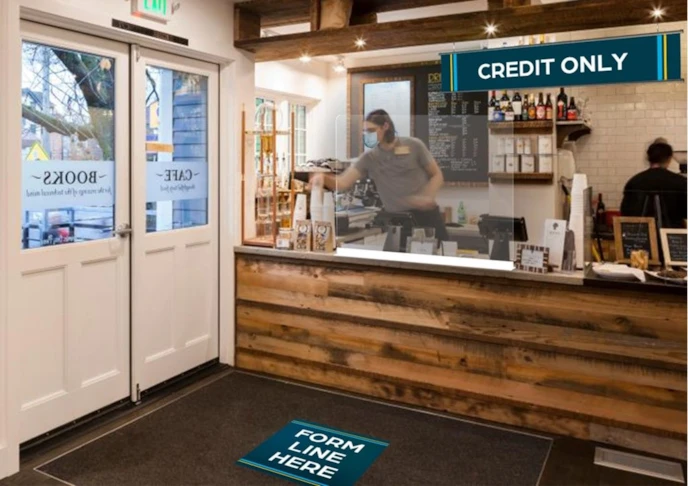 Protection Screen for Front Counter