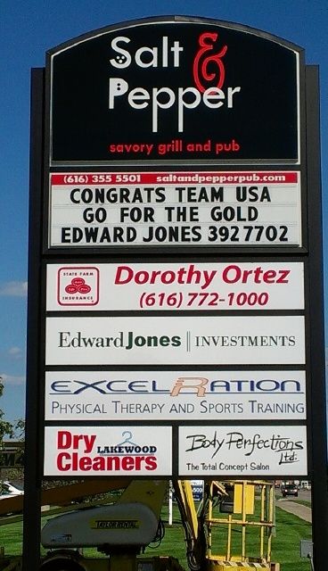 Cut vinyl applied on pan face.