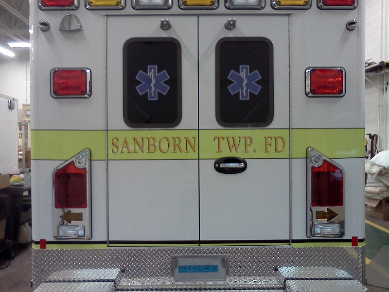 Digitally printed graphics with lamination and cut vinyl.