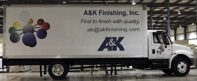 Cut vinyl and digital printed vinyl with lamination