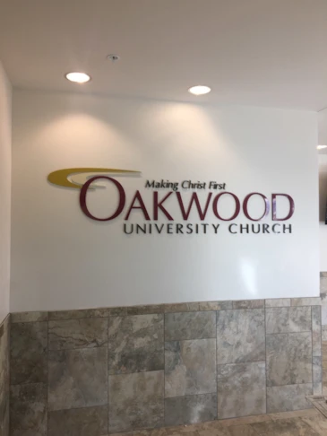 Indoor Dimensional Sign