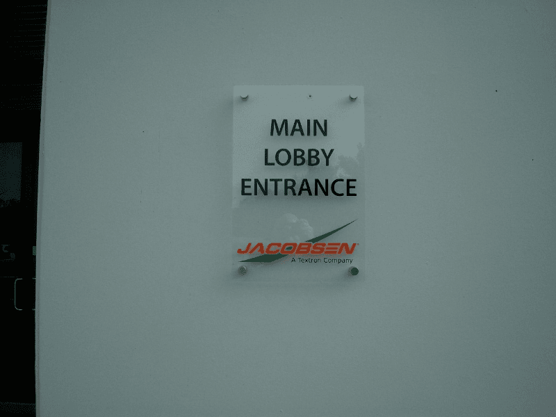 cut vinyl on clear acrylic